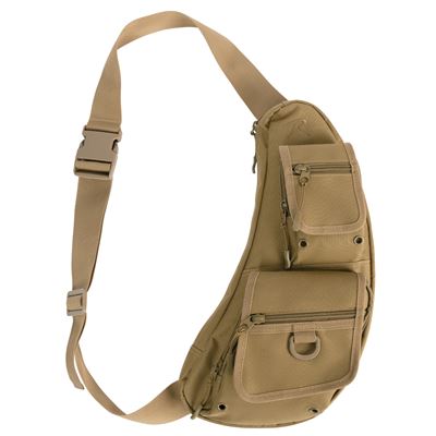 Taka CROSSBODY pes rameno COYOTE BROWN