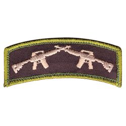 Nivka CROSSED RIFLES velcro 3 x 7,5 cm