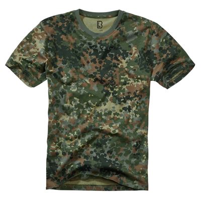 Triko Oeko-Tex krtk rukv maskovan FLECKTARN