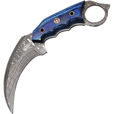 N FH Karambit damakov ocel s pouzdrem MODR